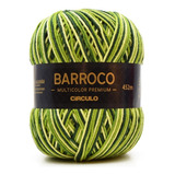 Barbante Barroco Multicolor Premium 400g- 9536 Gramado