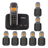 Kit Telefone 2 Linhas Ts 5150  7 Ramais Ts 5121 Intelbras Nf