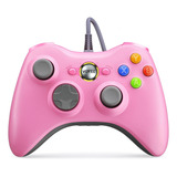 Joystick Xbox 360/ Slim/ Pc Voyee Rosa