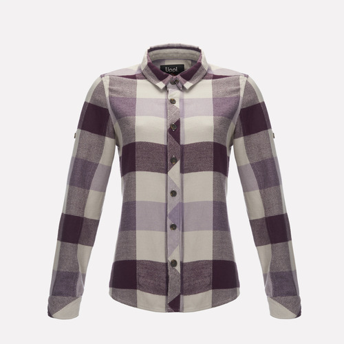 Camisa Mujer Lippi Lumberjack Shirt Palo Rosa