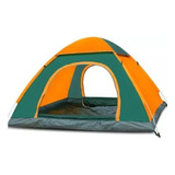 Carpa Camping Impermeable Para Cuatro Personas