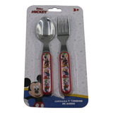 Cuchara Y Tenedor Mickey Junior Disney