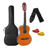 Kit Viola Caipira Giannini Acústica Vs-14 N + Acessórios