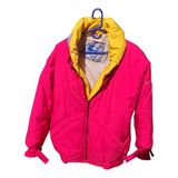 Campera Ski Sergio Tacchini Impermeable Vintage - Barbie