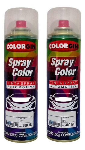 Tinta Automotiva Spray Verde Aventura Met Kia + Verniz