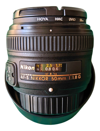 Lente Objetiva Nikon Af-s Nikkor 50mm F/1.8g