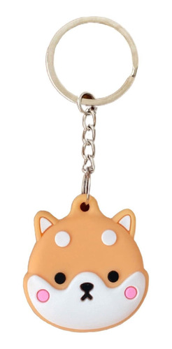 Estuche Portátil Air Tag  Kawaii Cute Cartoon Shiba In...