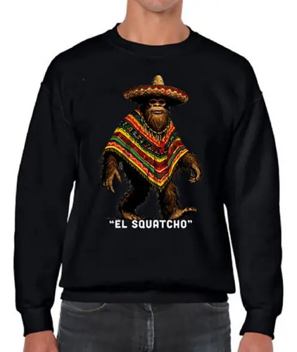 Sudadera Sweater Sasquatch Pie Grande Con Un Poncho Mounstro