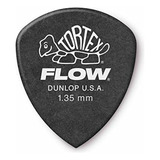 Pack De 3 Púas De Guitarra Dunlop Tortex Flow 1.35 Mm (36 Un