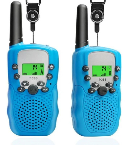 2pc Mini Walkie Talkie Crianças Rádio Retevis 3 Milhas