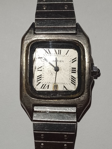 Reloj Cartier Paris 925 Argent Adultos Plateado