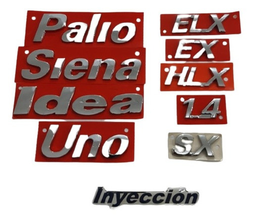 Emblema Logo Fiat Palio/siena/idea/uno. Foto 2