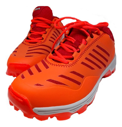 Zapatillas Hockey Tartaneras Grays Burner Hot Red - Oficial