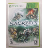 Juego Sacred 3 Xbox 360 Fisico Usado