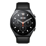 Xiaomi Watch S1 1.43  Caja De  Acero Inoxidable  Negra, Malla  Negra De  Cuero