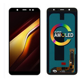 Tela Touch Frontal Compatível J8 J800 J810 Amoled + Pelicula