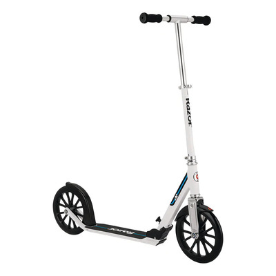 Scooter Razor A6 Patineta Blanco Manubrio Ajustable Aluminio
