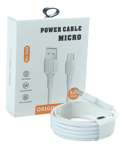 Cable Usb - V8 Microusb Carga Rápida Y Transferencia 1m 3a