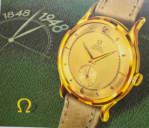 Relógio Omega Centenary Deluxe Ouro Maciço 18k Completo