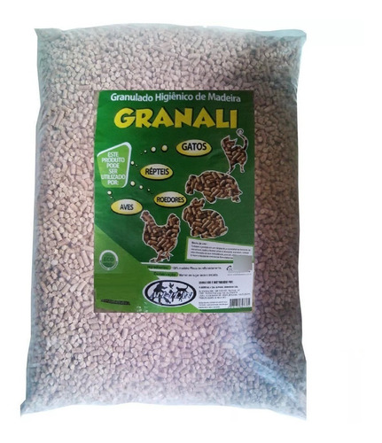 Granali Granulado Sanitário De Madeira Para Gatos (4kg)