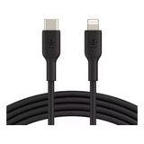 Cable Usb Tipo C A Ip Noganet Negro 2m Caseros