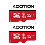Kootion 32gb Micro Sd Card 2-pack Class 10 Micro Sdhc Card U