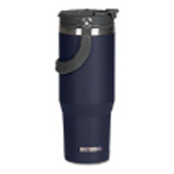 Vaso Waterdog Termico Zumo 900 Doble Pico Acero Color Azul Liso