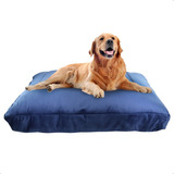 Cama Para Perro Y Gato Colchoneta Grande Afelpada 20x70cm Color Azul