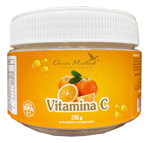 Vitamina C (100% Pura) 250g En Polvo . Agronewen