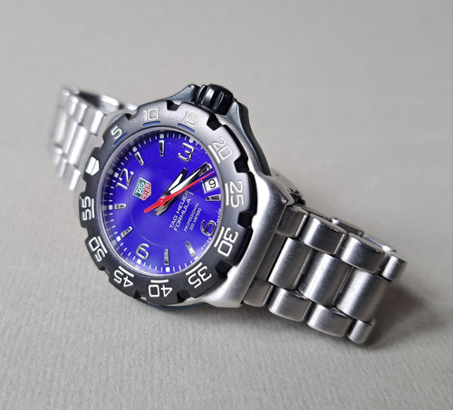 Reloj Tag Heuer Formula 1 Wac1212 Je2696 Carátula Azul