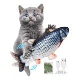 Juguetes Gato Eléctrico Pez Con Catnip Pescado Para Gatos