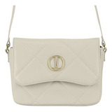 Bolsa Feminina Transversal Tiracolo Vizzano Cor Branco Off