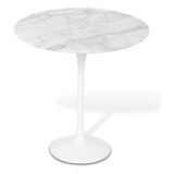 Mesa Saarinen Tulipa Lateral Carrara Ø41x52cm