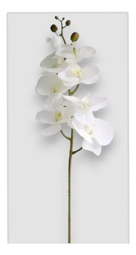 Flor Orquídea Artificial Realista Silicone Decor Evento Enfe