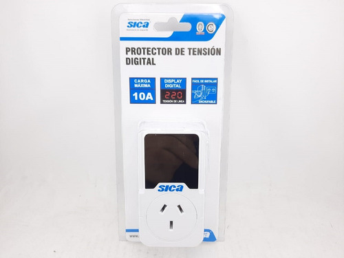 Protector Tension Digital Sica Proteccion 230/280 Vca 10 Am