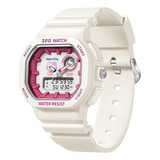 Reloj Electrónico Deportivo Sanrio Hello Kitty Para Mujer