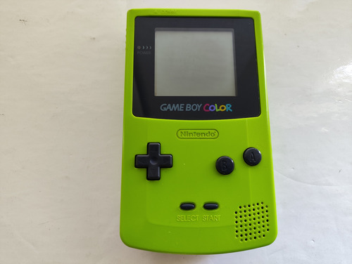 Nintendo Gameboy Color Cgb-001 Original Verde Gbc + 1 Juego