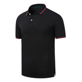 Playeras Tipo Polo Para Hombre Manga Corta Slim Moda Casual