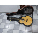 Guitarra EpiPhone Pr 5e Natural Con Corte +funda Rígida