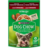 Alimento Húmedo Dog Chow Perros Adultos Sabor Cordero 100gr