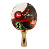 Raqueta De Ping Pong Tenis De Mesa Miyagi 3 Stars Original