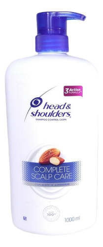 Shampoo Head And Shoulders Aceite Almendras Anti Caspa 1 Lt