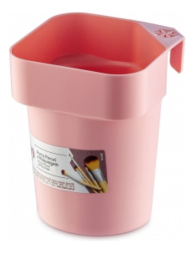 Recipiente Organizador Multiusos Rosada - Ordene - Or87602 Color Rosa Liso