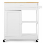 Mueble De Cocina Telfair, Blanco  Natural