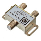 Derivador Splitter Señal Coaxil Digital 2 Salidas 1 Ghz