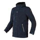 Campera Moto Urbana Ls2 Rambla Azul Bamp Group