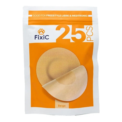 Parches Adhesivos Sensor Freestyle Fixic Termoadhesivos Pack 25 Piezas | Envío gratis