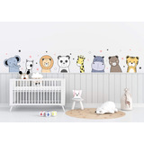 Vinilo Decorativo Infantil - Animalitos Bebés M