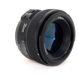 Lente Yongnuo 35mm F/2.0 Mf Af Compatible Con Nikon