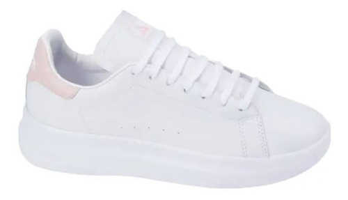 Tenis  Casual Urbano Pirma 5504 Blanco Dama Original